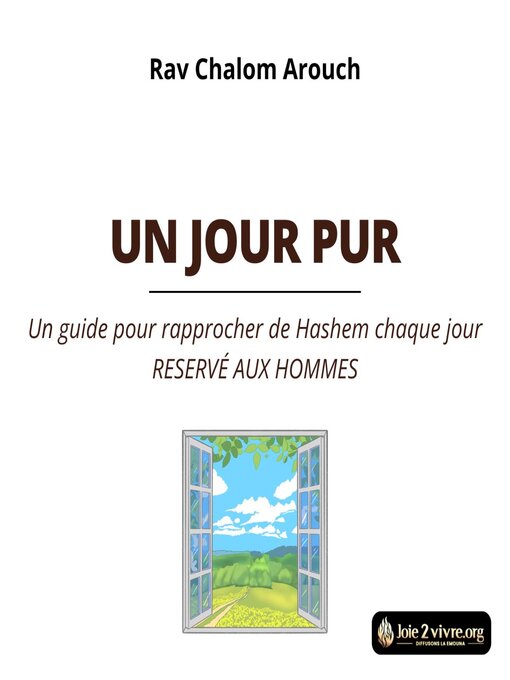 Title details for Un jour pur by Rav Chalom Arouch - Available